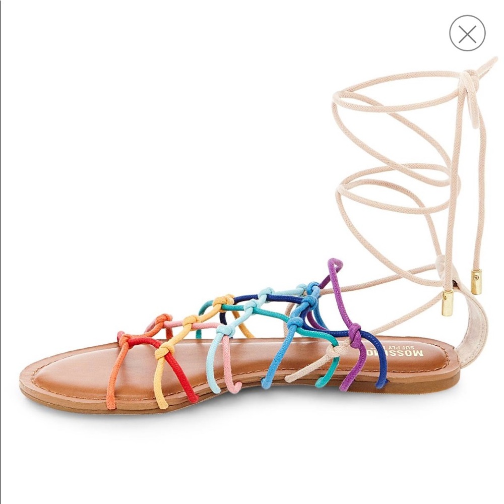 Colorful strap sandals - Picture 2 of 4